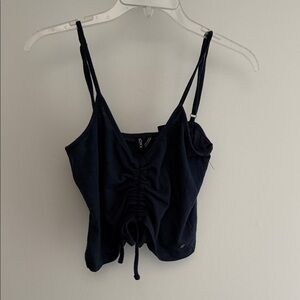 Roxy Dark Blue Gathered Camisole